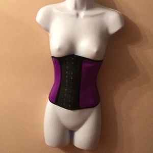 Purple corset